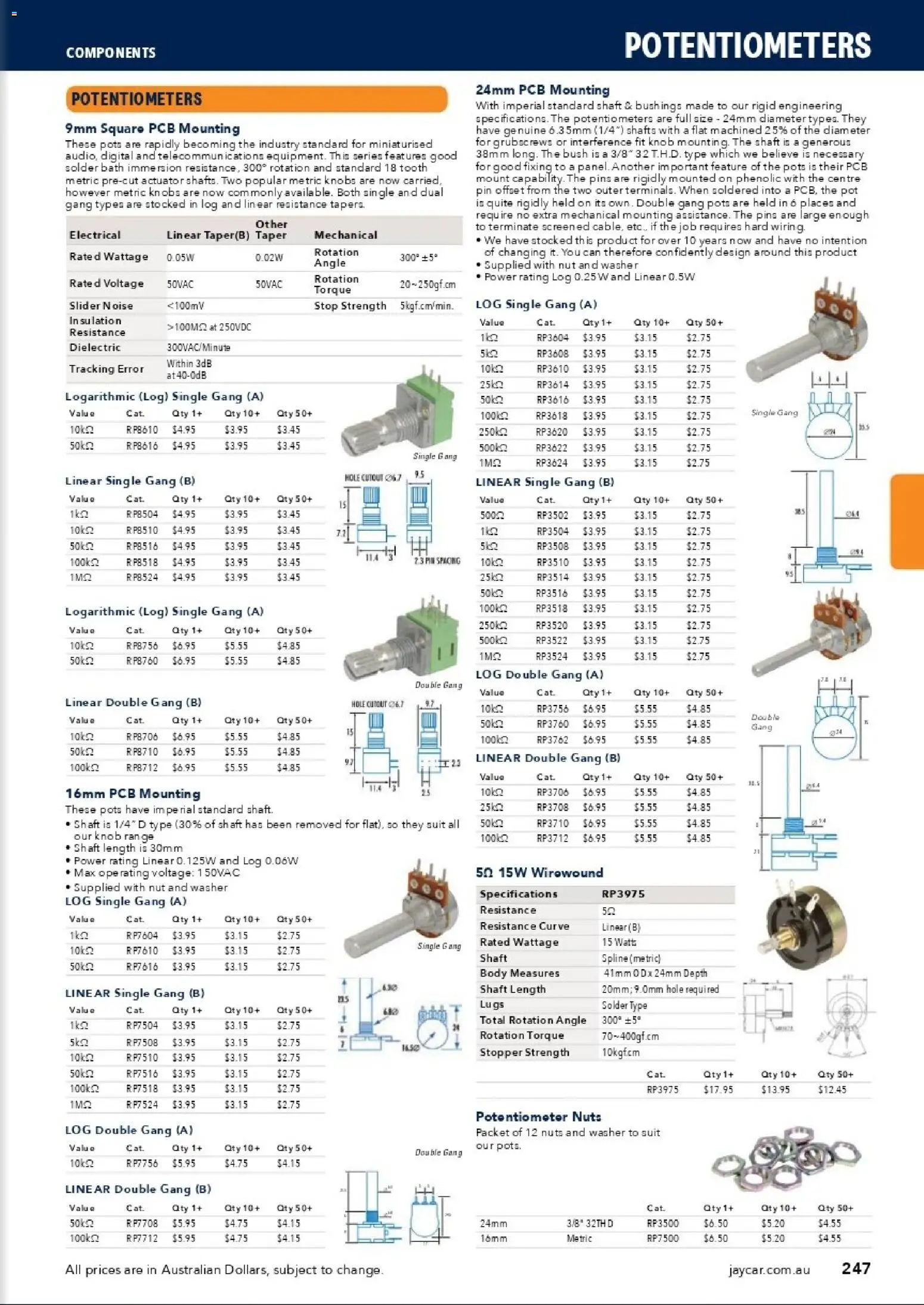Jaycar catalogue - valid from 31/08/2026 | Page: 245 | Products: Bath, Pot, Suit, Washer