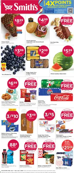 Preview of Smith's weekly ads valid from 07/01/2026