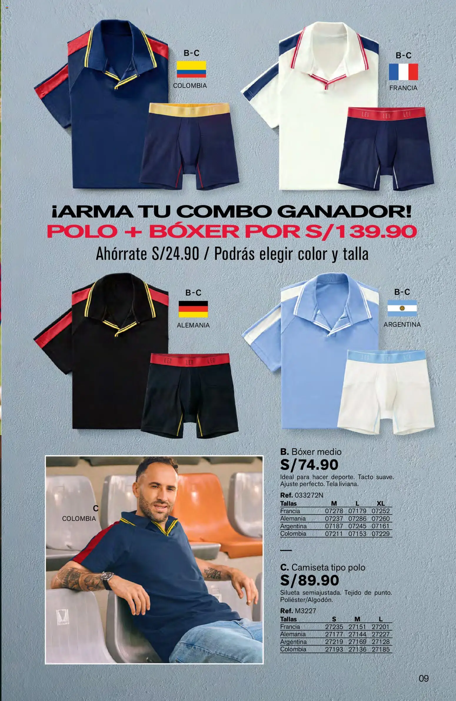 Catálogo Leonisa válido desde 04.06.2026 | Página: 9 | Productos: Polo