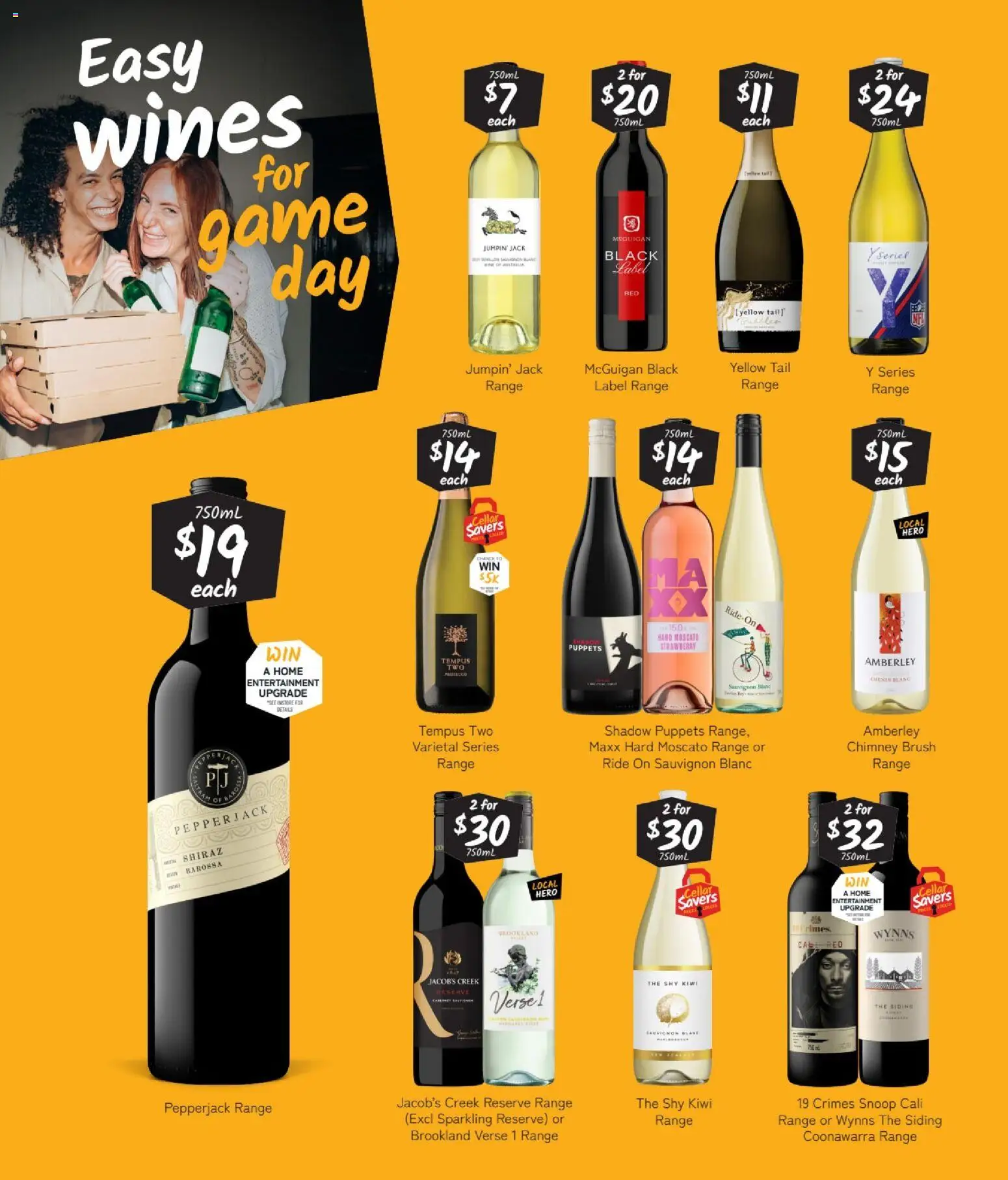 Cellarbrations catalogue - valid from 21/09/2026 | Page: 6 | Products: Brush, Prosecco, Kiwi, Game