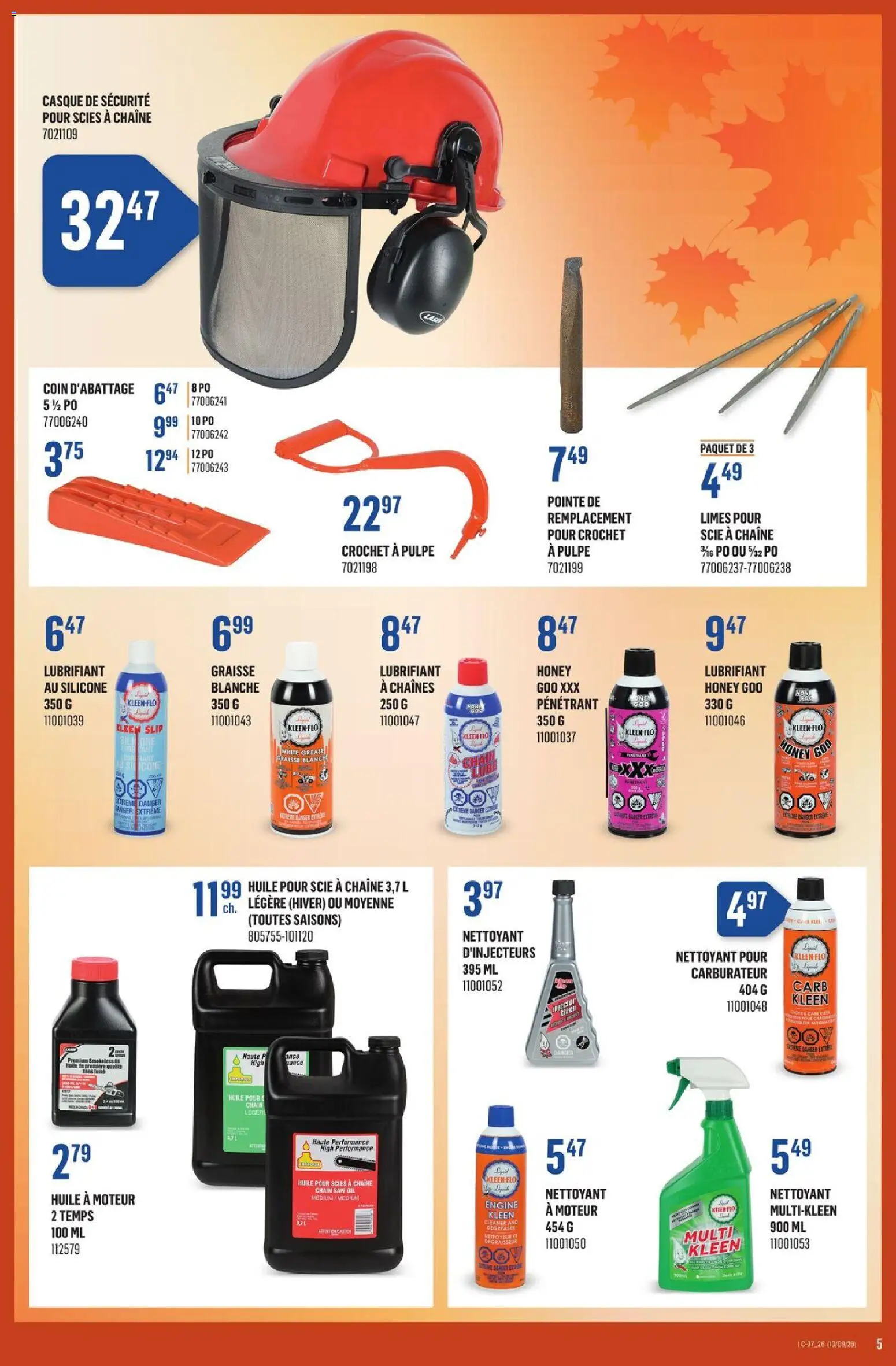 Canac flyer valid from Sep 10, 2026 | Page: 5 | Products: Honey, Oil