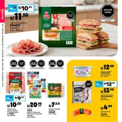 Vista previa de folleto Catálogo Plaza Vea - Especial Aniversario N1 de la Plaza Vea válido desde 01/10/2026 | Página: 12 | Productos: Queso, Jamón, Queso Edam, Bajo