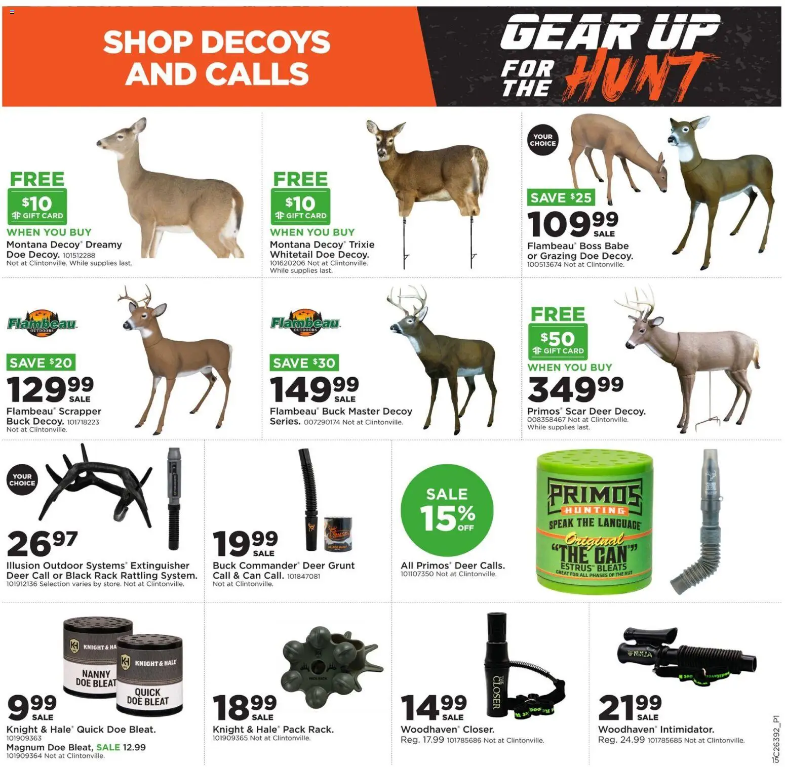 Mills Fleet Farm Gear Up Hunt - valid from 09/21/2026 | Page: 15 | Products: Pan, Magnum