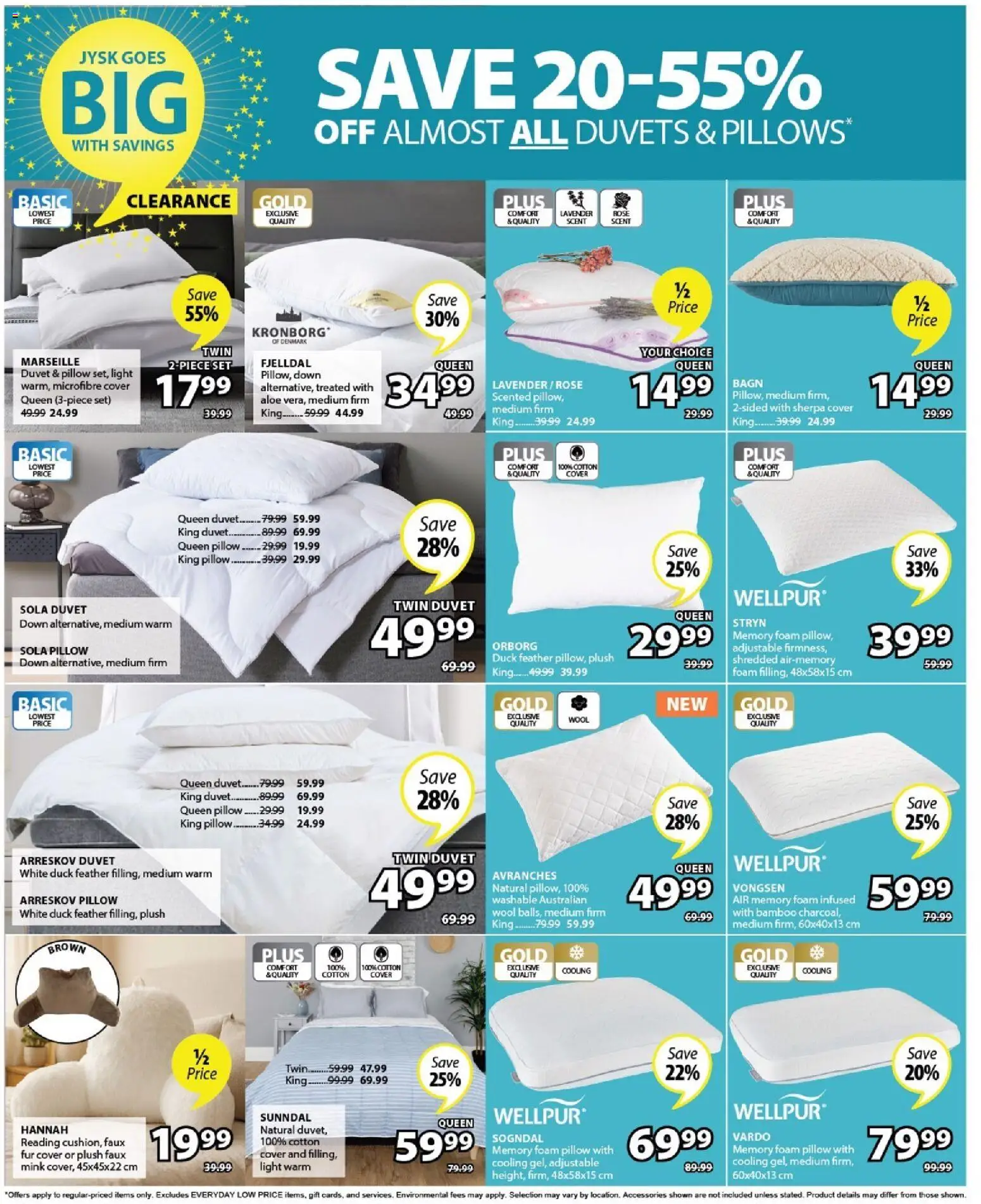 JYSK flyer valid from 07.05.2026 | Page: 20 | Products: Pillow