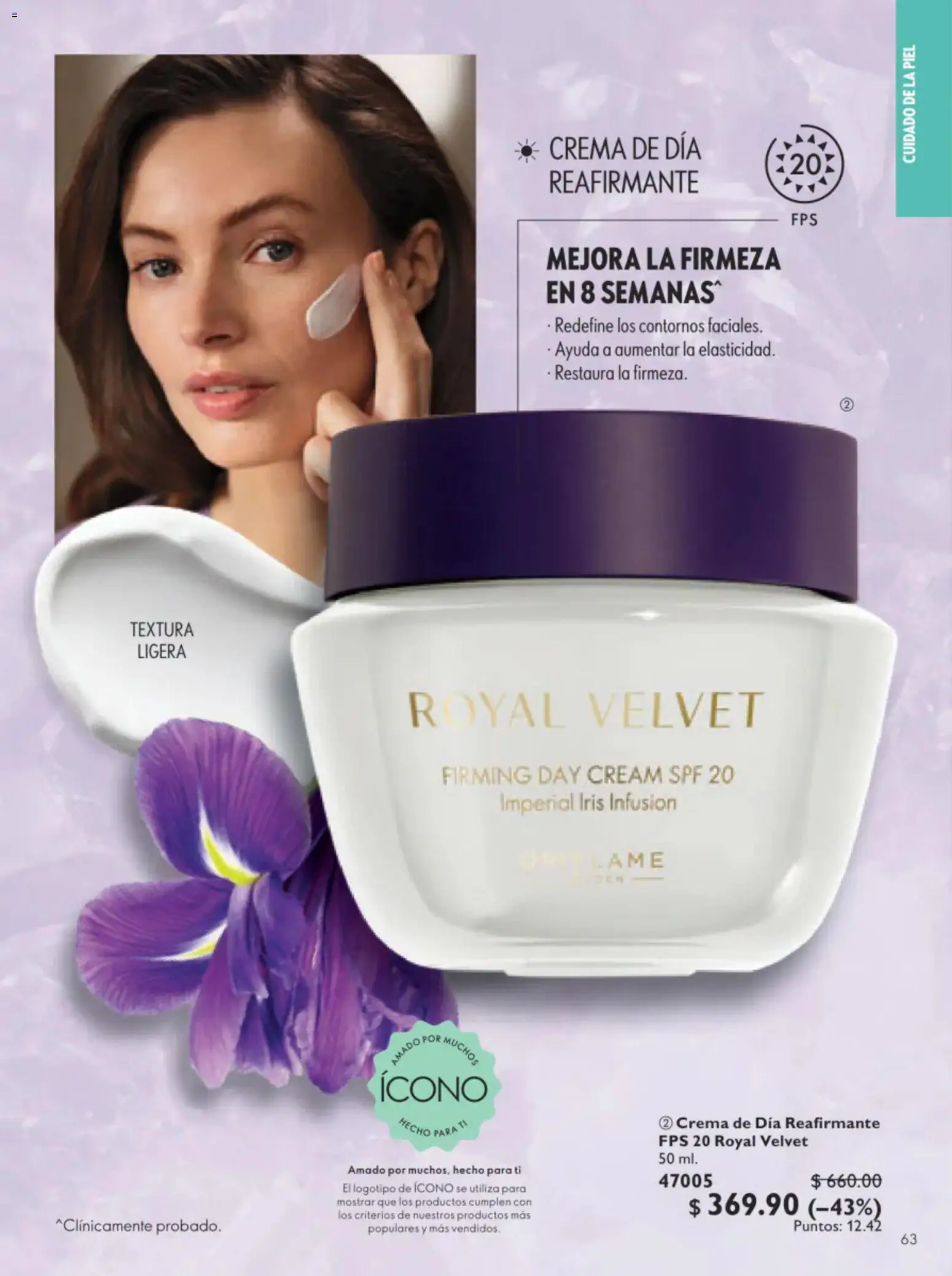 Nuevas ofertas de Oriflame válidas en toda la República Mexicana desde el 11/07/2026. ¡Encuentra las mejores ofertas en Oriflame campaña 10 2026! | Página: 63 | Productos: Crema