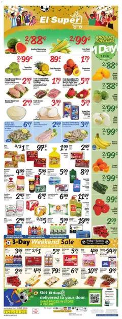 Preview of El Super weekly ads valid from 03.06.2026