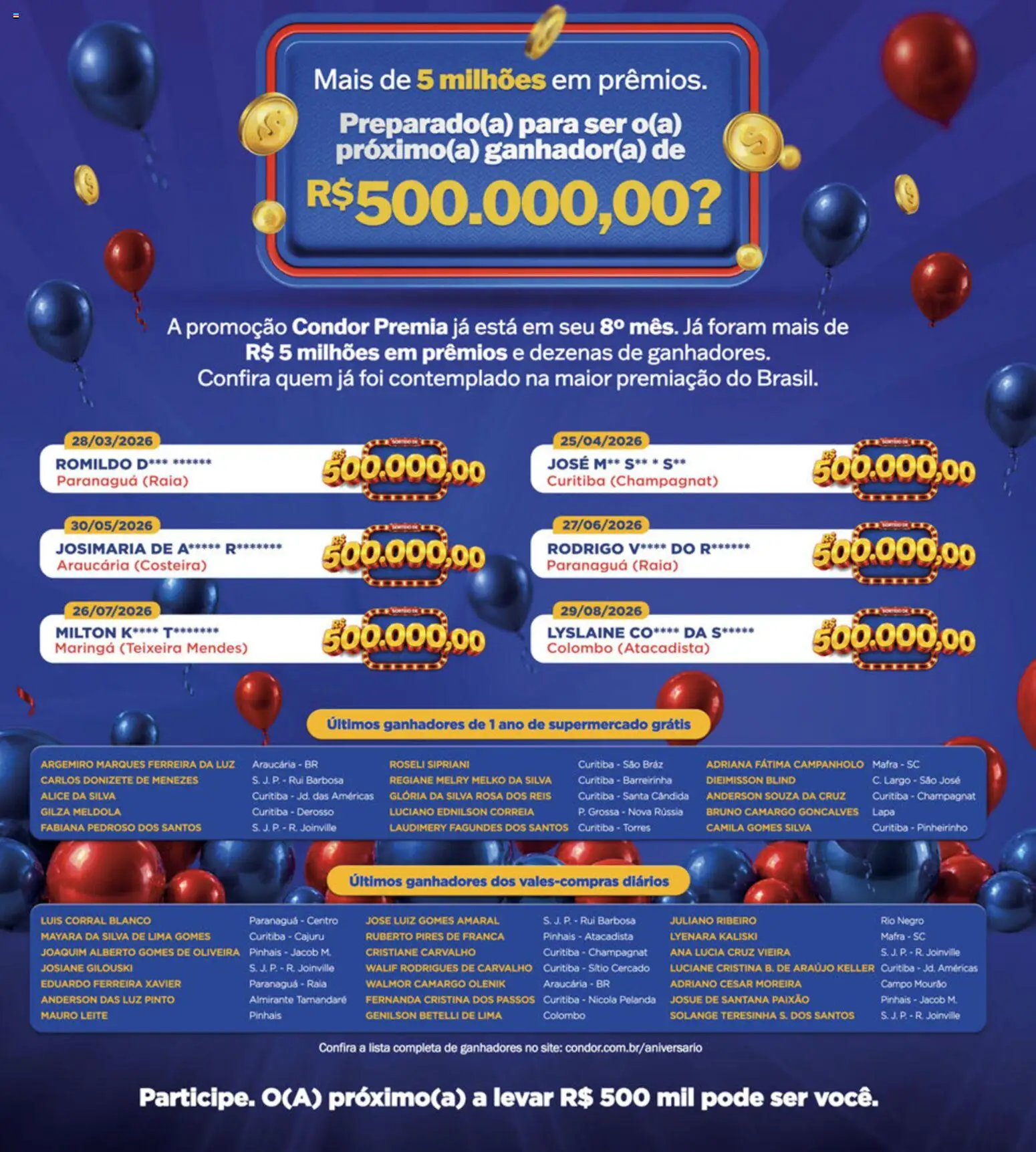 Supermercados Condor Folheto - válido de 25/09/2026 | Página: 2 | Produtos: Leite