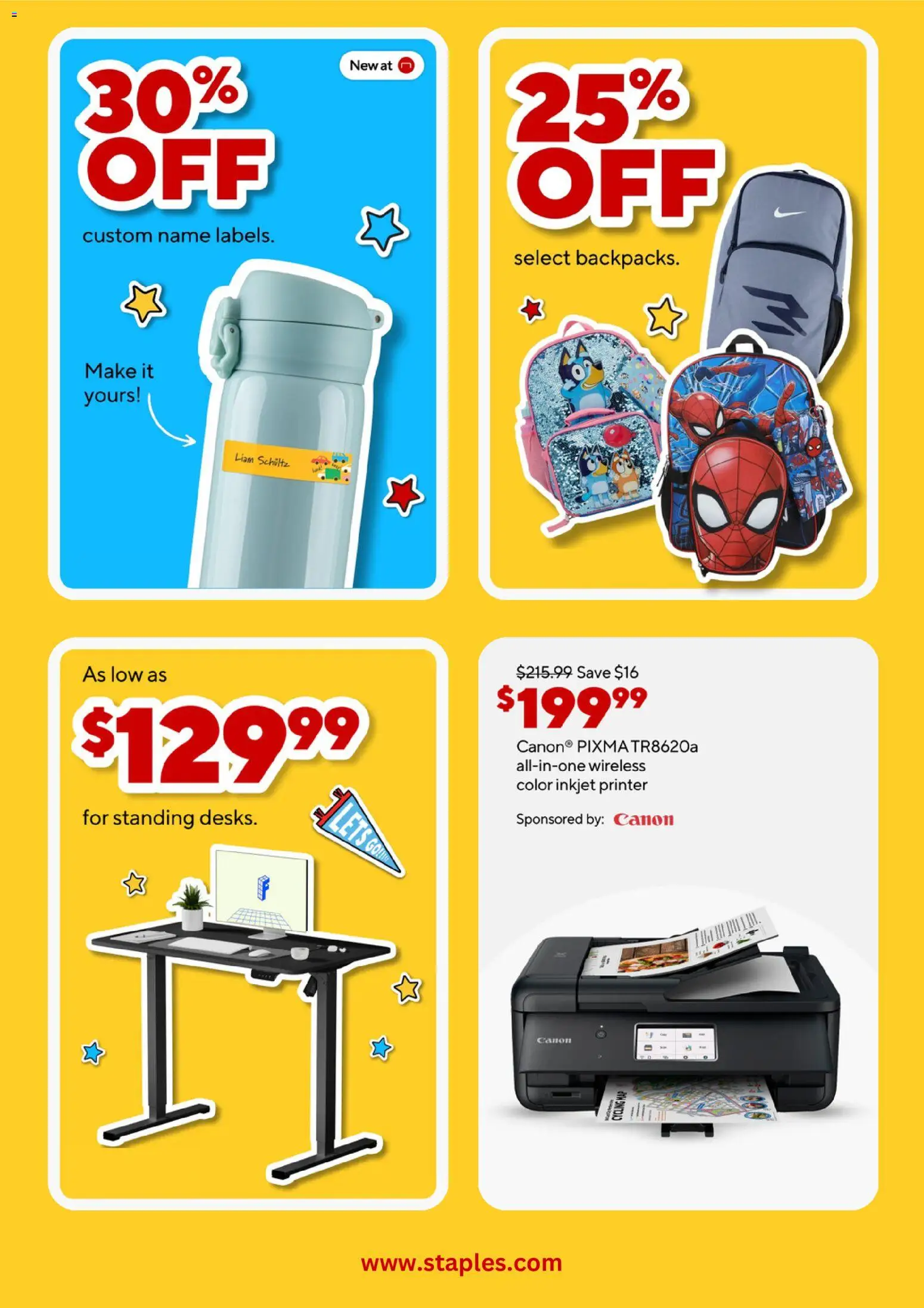 Staples Weekly Ad - valid from 08/30/2026 | Page: 5 | Products: Printer