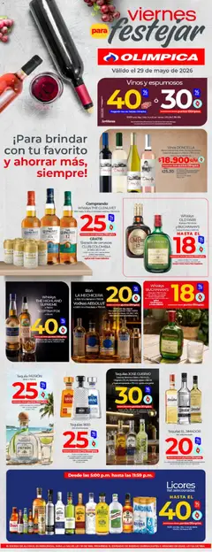 Olímpica Viernes para festejar -  Vista previa de la revista de la tienda Olímpica valido desde el 29.05.2026