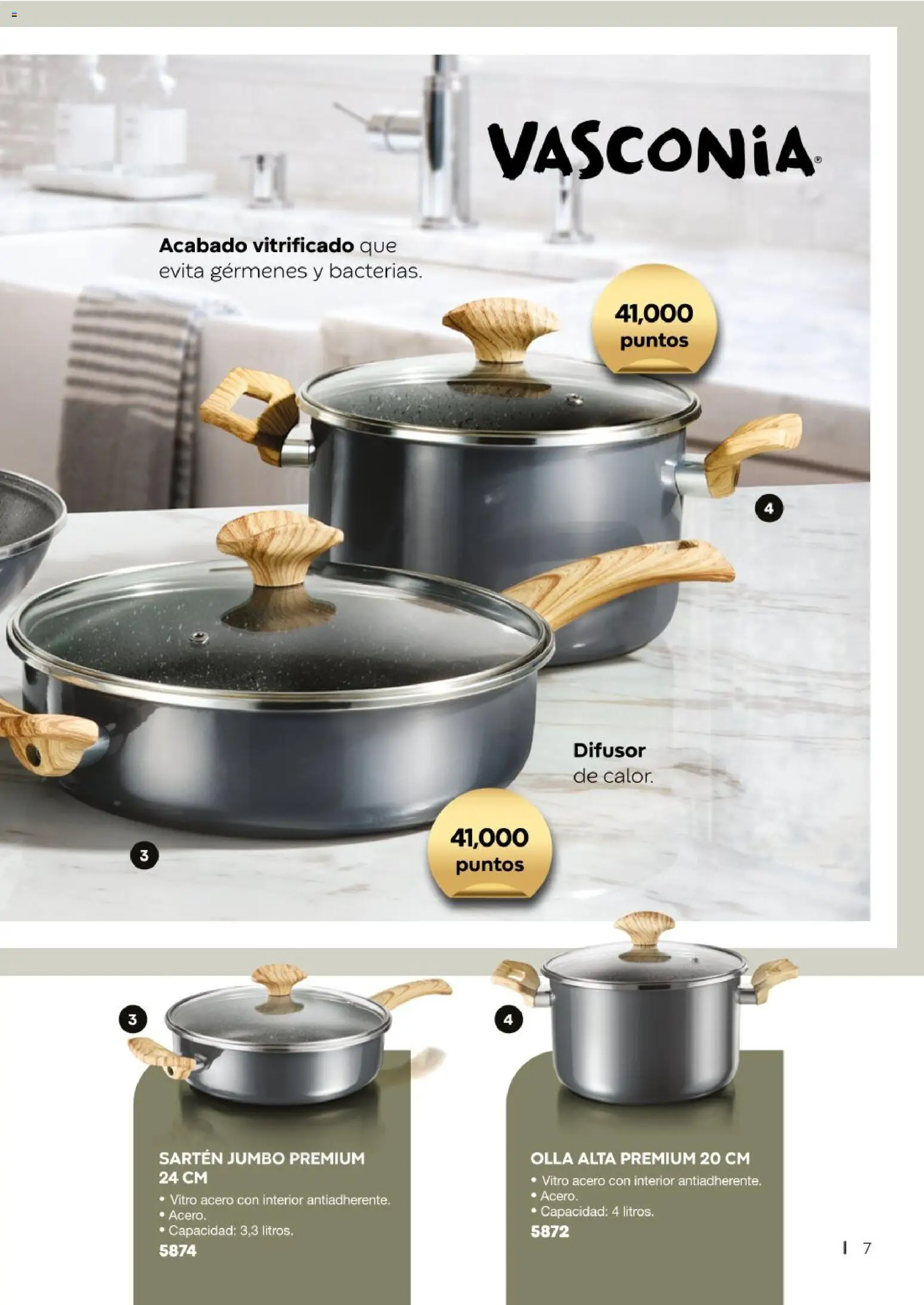 Nuevas ofertas de Fuller válidas en toda la República Mexicana desde el 15/06/2026. ¡Encuentra las mejores ofertas en Fuller catálogo Puntos! | Página: 7 | Productos: Sartén, Olla