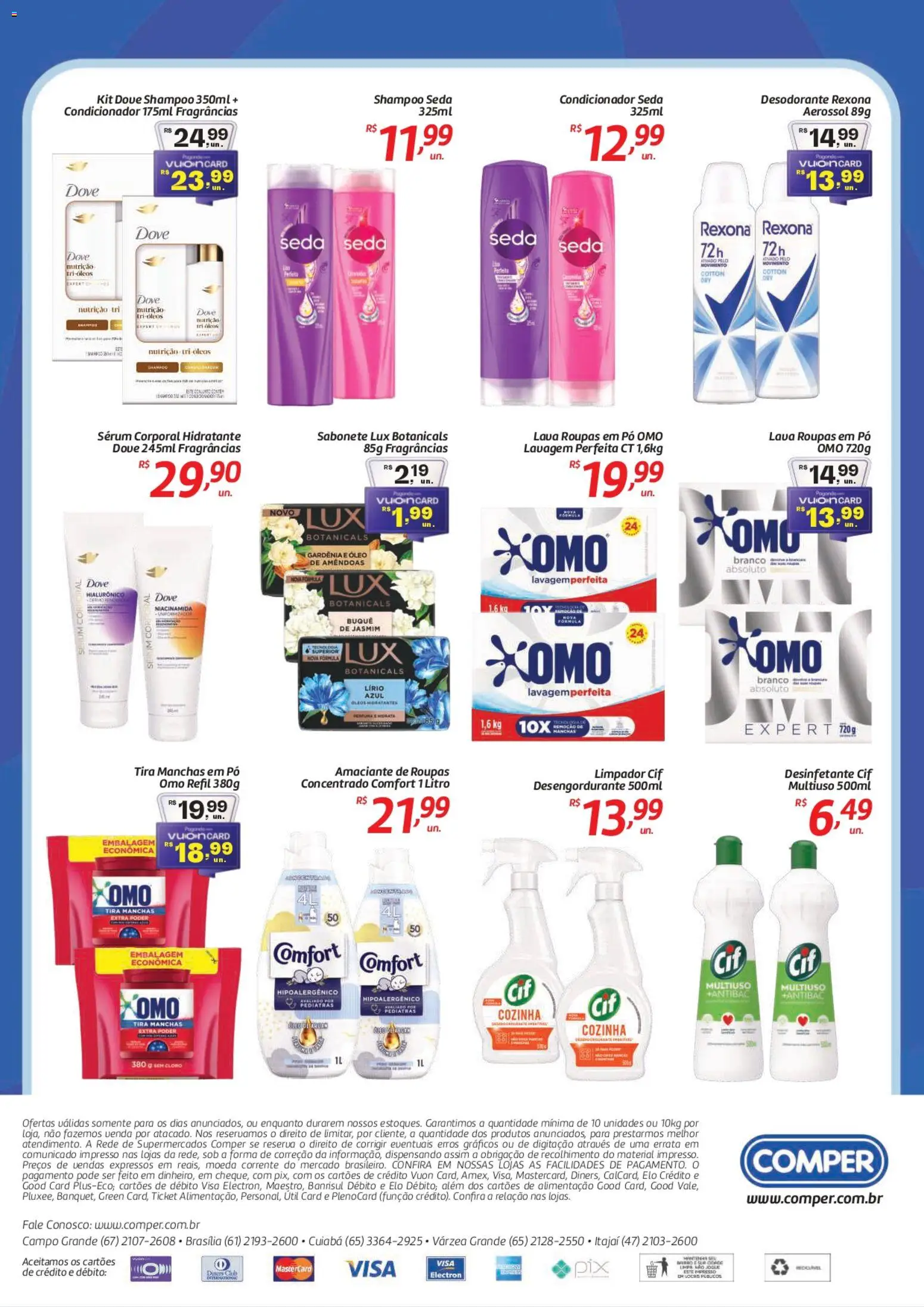 Comper Folheto - válido de 27.05.2026 | Página: 2 | Produtos: Condicionador, Amaciante de roupas, Sabonete, Desinfetante