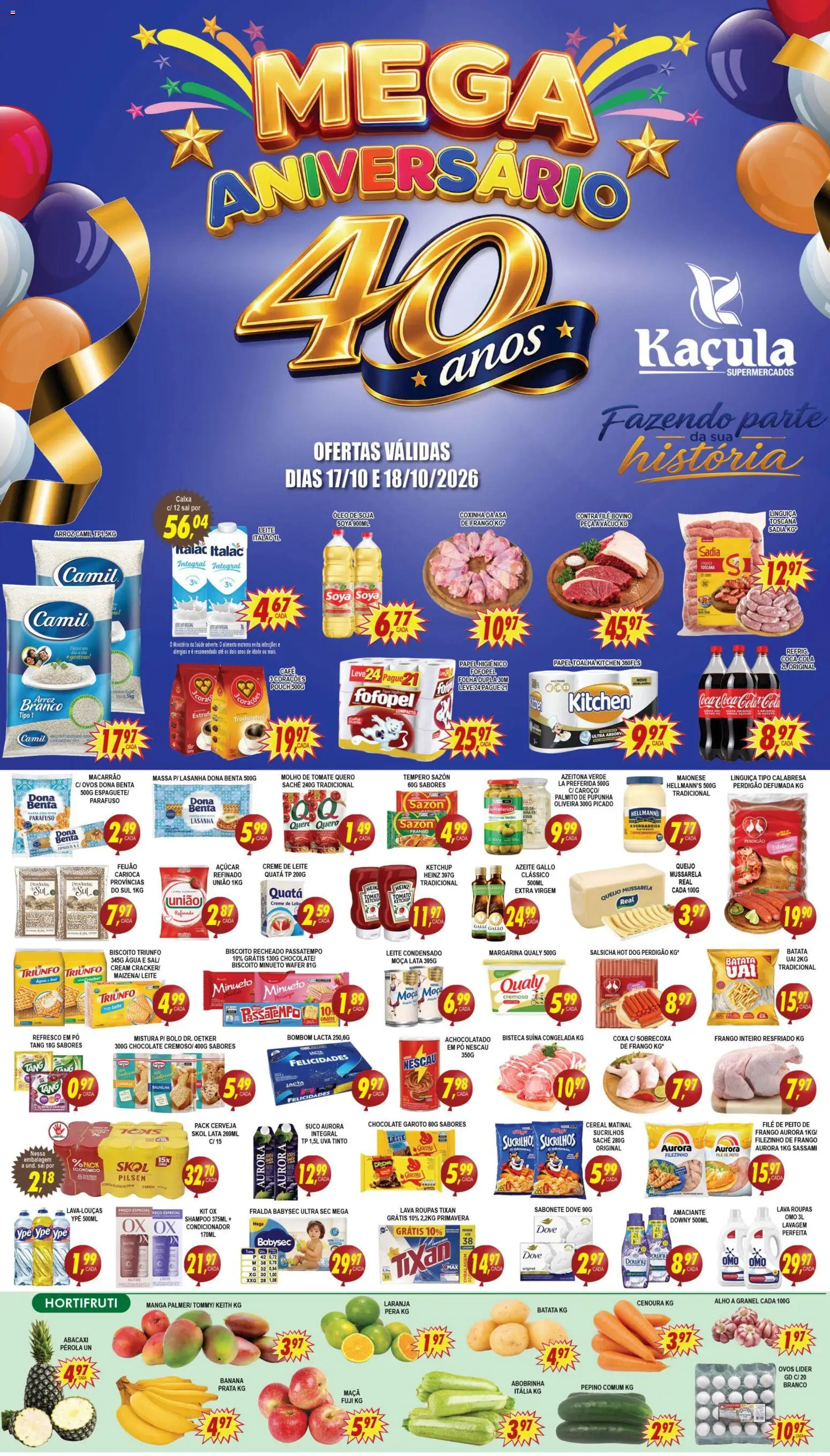 Kaçula Folheto - válido de 17/10/2026 | Página: 1