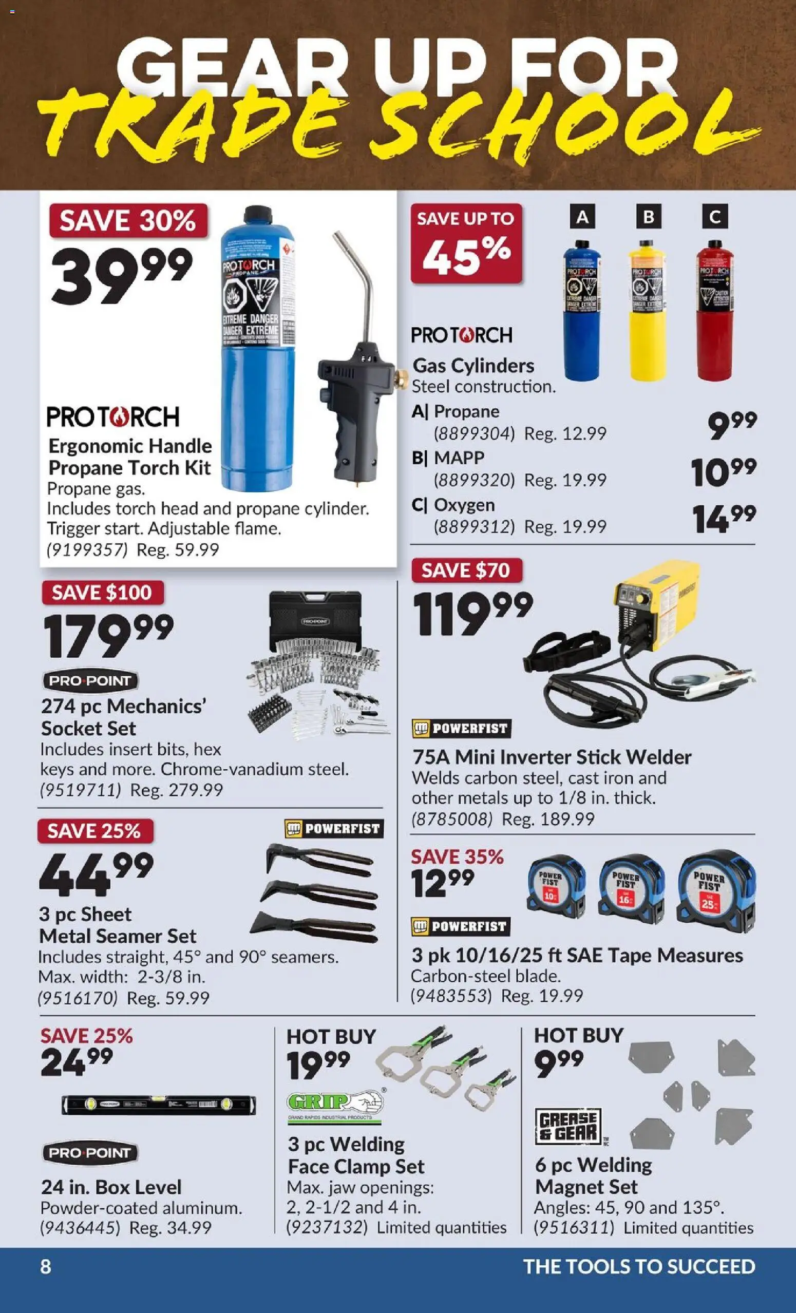 Princess Auto flyer valid from Aug 11, 2026 | Page: 15 | Products: PC, Iron, Socket, Box