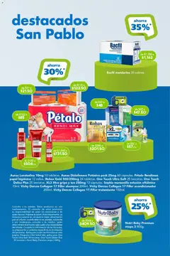 Vista previa de Farmacia San Pablo catálogo, nuevo folleto de la tienda, válido en México a partir del 20/09/2026 | Página: 14 | Productos: Shampoo, Papel higiénico, Té, Acondicionador