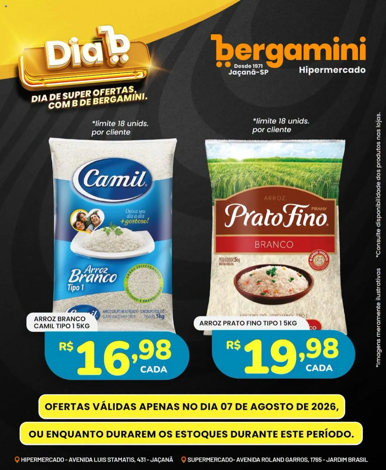 Supermercado Bergamini Folheto - válido de 07/08/2026 | Página: 7