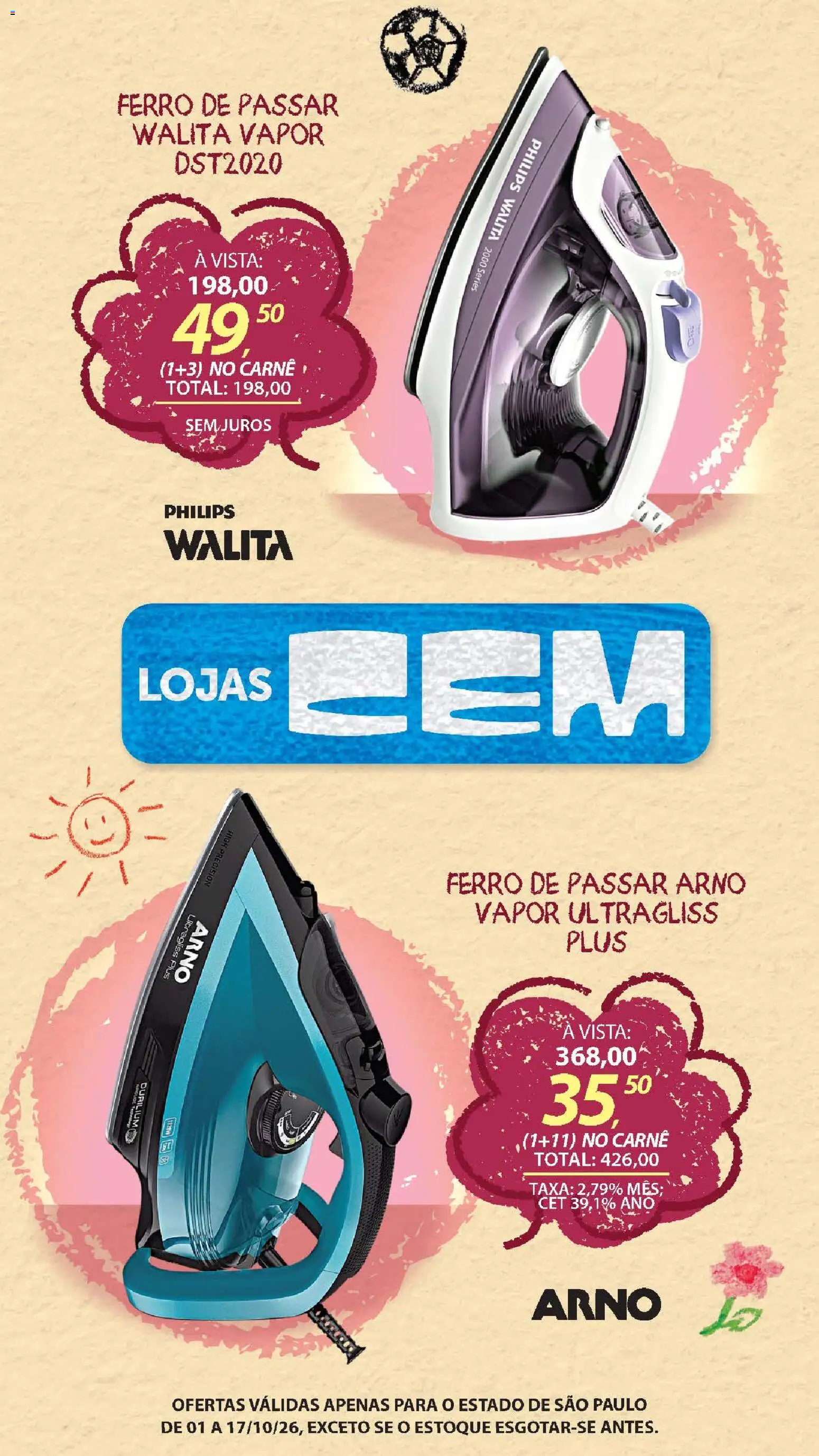 Lojas Cem Folheto - válido de 01/10/2026 | Página: 125