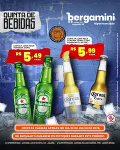Supermercado Bergamini ofertas Quinta de Bebidas - Pré-Visualização do folheto da loja Supermercado Bergamini, válido de 23/07/2026 | Página: 3