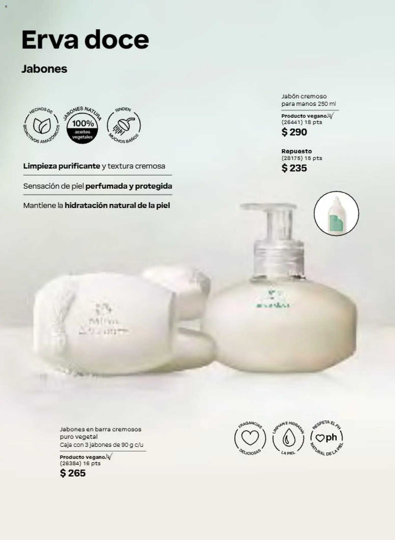 Nuevas ofertas de Natura válidas en toda la República Mexicana desde el 11/09/2026. ¡Encuentra las mejores ofertas en Natura campaña 14 2026! | Página: 157 | Productos: Barra, Caja, Fragancia, Jabón