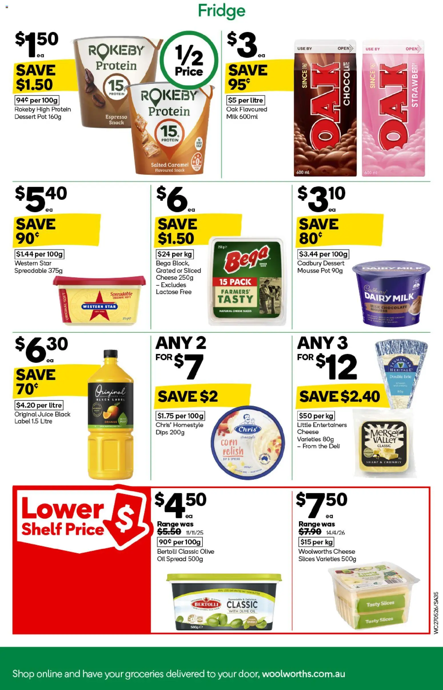Woolworths catalogue - valid from 27.05.2026 | Page: 33 | Products: Shelf, Dairy, Cheese, Relish