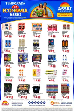 Assaí Atacadista ofertas - TO - Pré-Visualização do folheto da loja Assaí Atacadista, válido de 08/07/2026