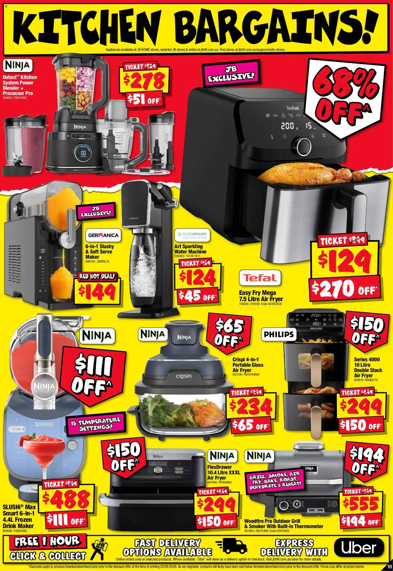 JB Hi-Fi catalogue - valid from 03/09/2026 | Page: 11 | Products: Water, Portable, Grill, Thermometer