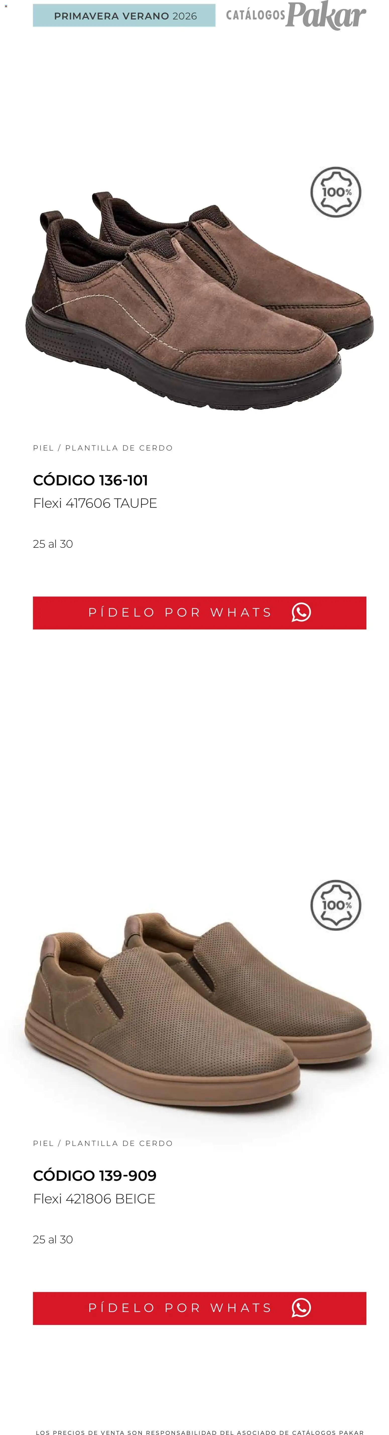 Nuevas ofertas de SC Pakar válidas en toda la República Mexicana desde el 04/03/2026. ¡Encuentra las mejores ofertas en SC Pakar catálogo Flexi PV26! | Página: 180 | Productos: Cerdo
