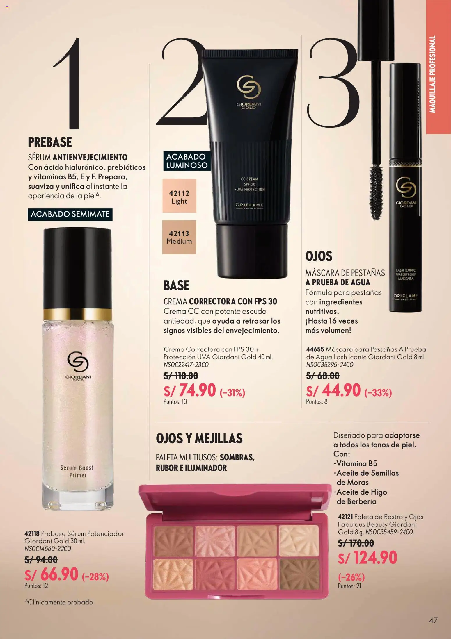 Catálogo Oriflame válido desde 24/10/2026 | Página: 47