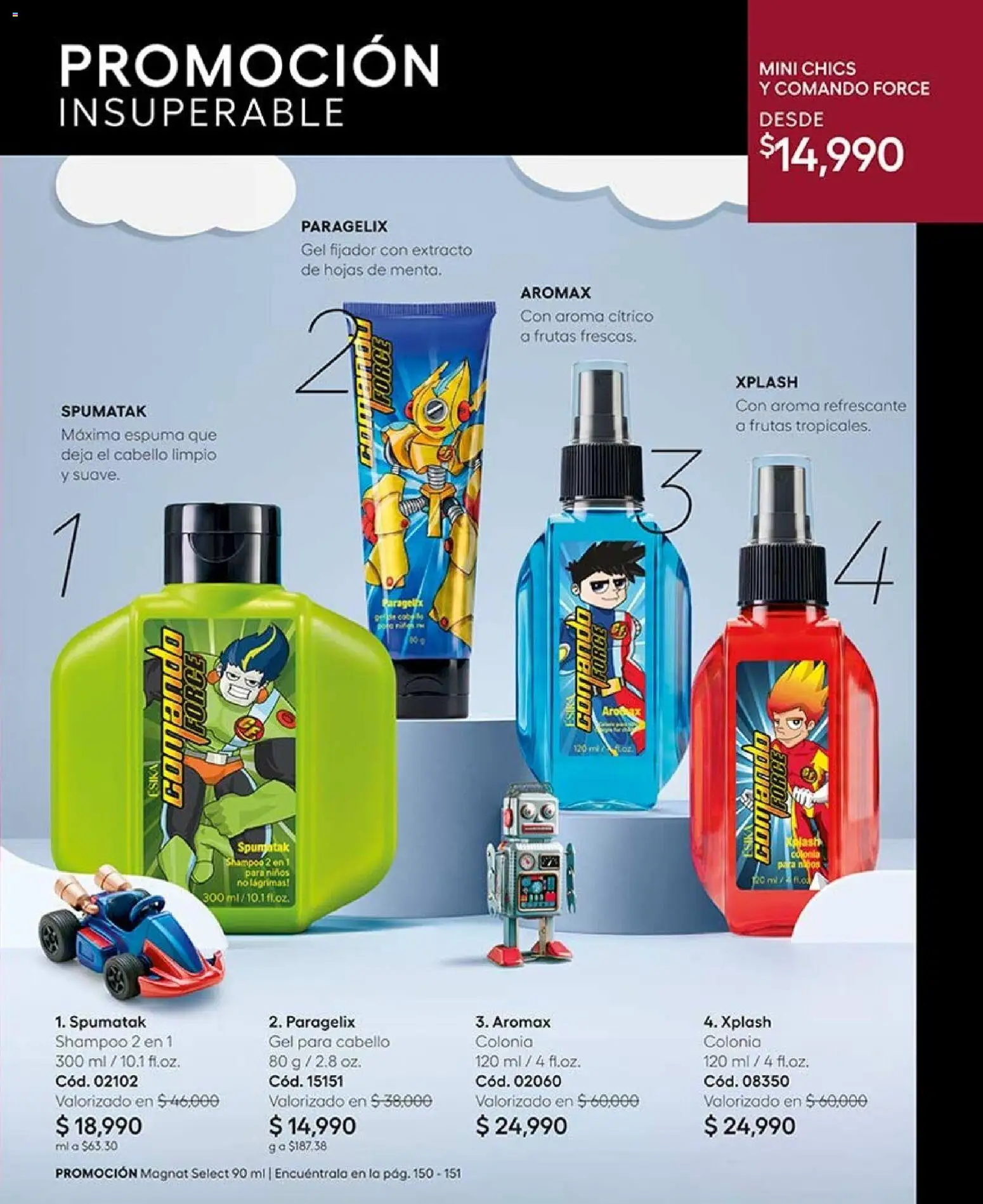 Ésika revista - valida desde el 07/09/2026 | Página: 119 | Productos: Espuma, Fijador, Shampoo