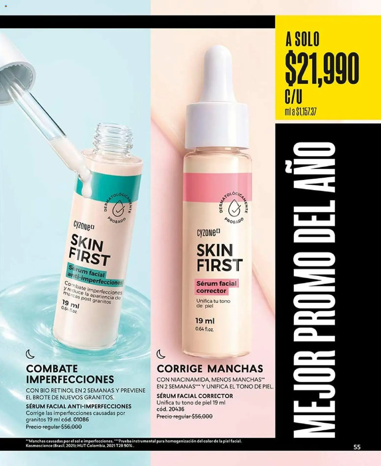 CyZone revista - valida desde el 10/08/2026 | Página: 67 | Productos: Serum, Corrector