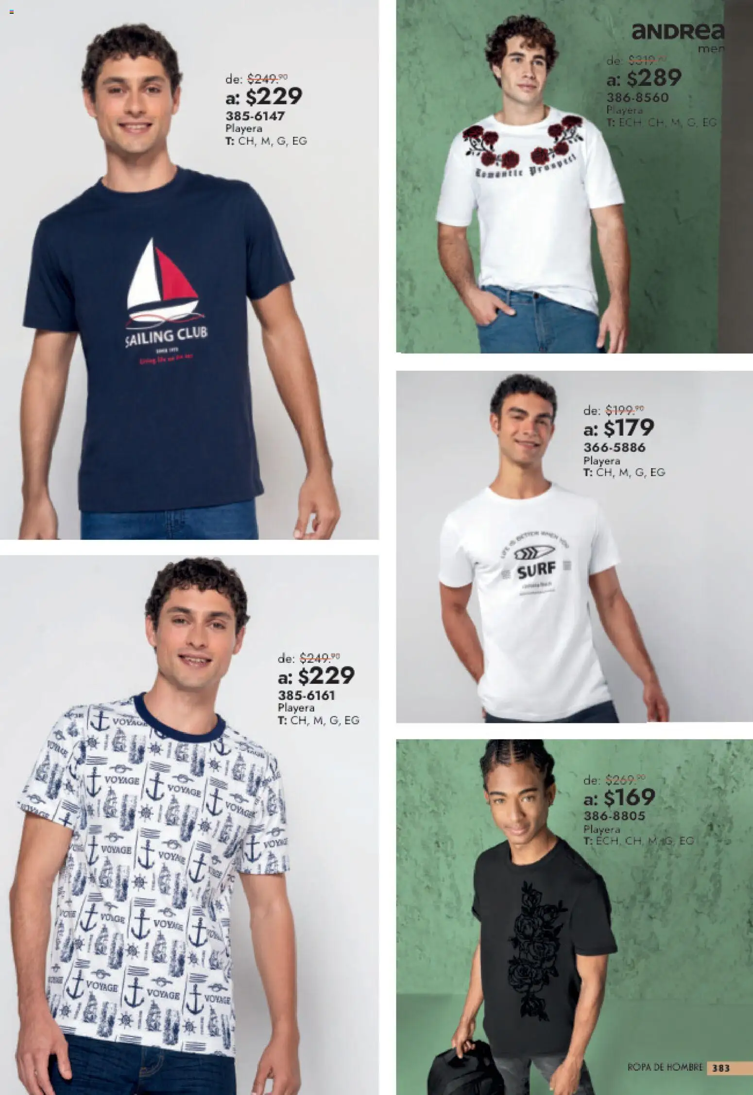 Nuevas ofertas de Andrea válidas en toda la República Mexicana desde el 26/07/2026. ¡Encuentra las mejores ofertas en Andrea catálogo Outlet! | Página: 383