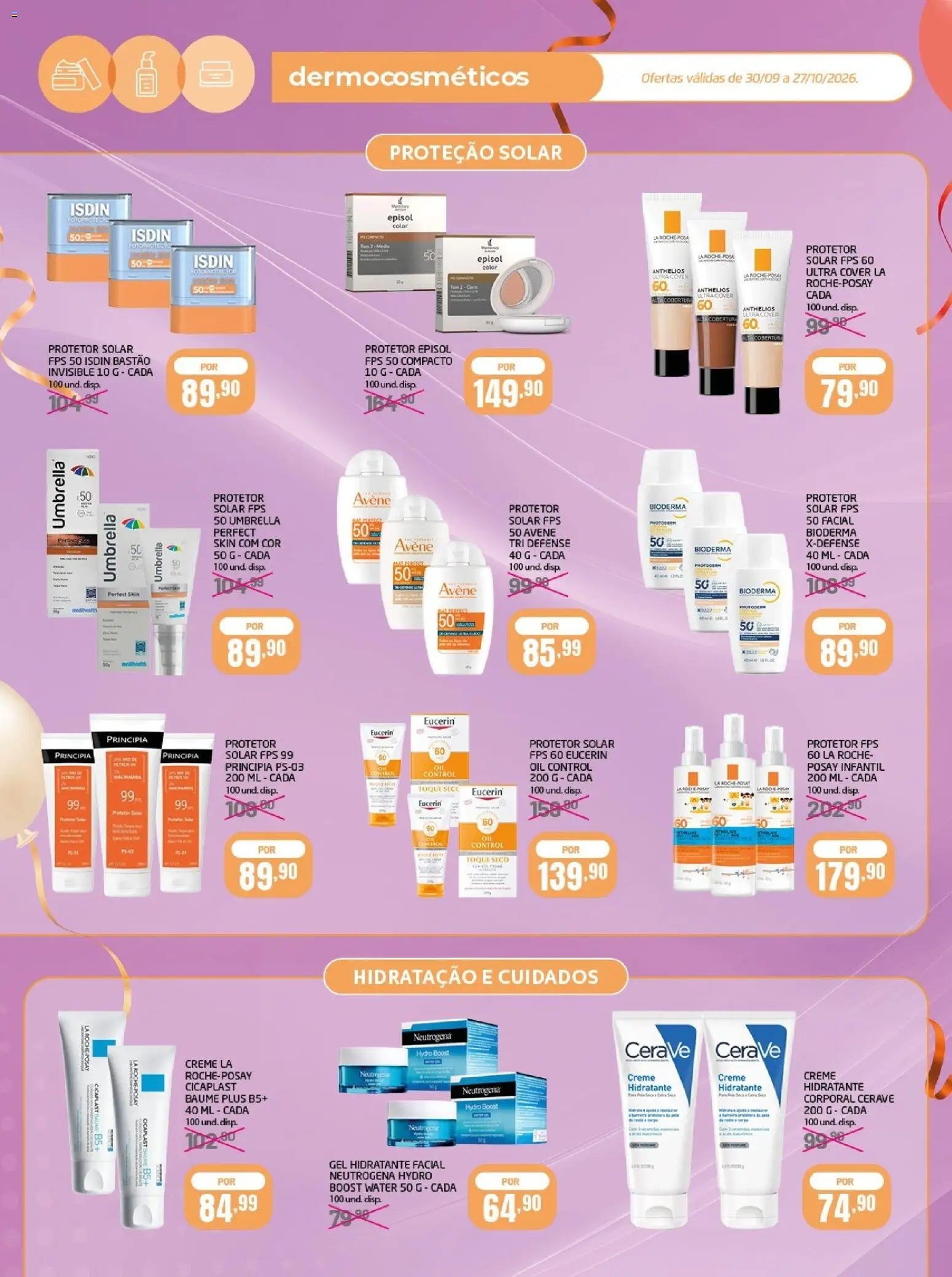 Cooper Folheto - válido de 30/09/2026 | Página: 10 | Produtos: Protetor solar, Creme