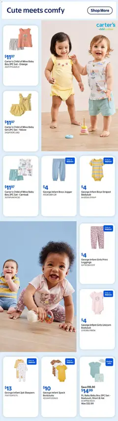 Preview of PL Baby Boy 3PC Set - Bodysuit, Short & Hat, PL Baby Boy 3PC Set - Bodysuit, Short & Hat from shop Walmart valid from Jul 2, 2026 | Page: 5 | Products: Hat, Shoes, Leggings