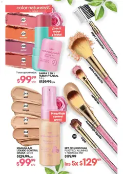 Vista previa de Fuller campaña 10 2026, nuevo folleto de la tienda, válido en México a partir del 19/08/2026 | Página: 100 | Productos: Polvo compacto, Barra, Maquillaje, Rubor