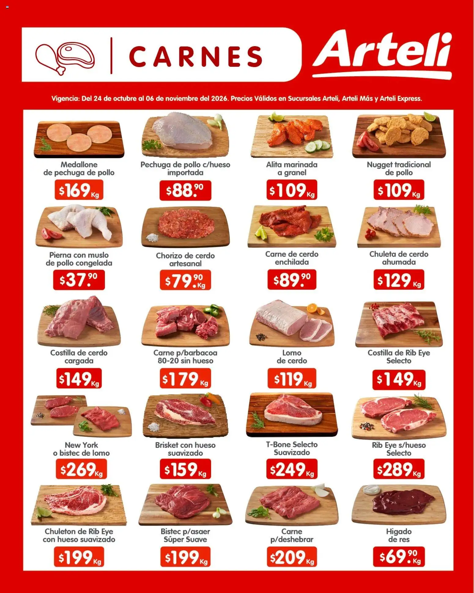 Nuevas ofertas de Arteli válidas en toda la República Mexicana desde el 24/10/2026. ¡Encuentra las mejores ofertas en Arteli folleto Quincenal! | Página: 7