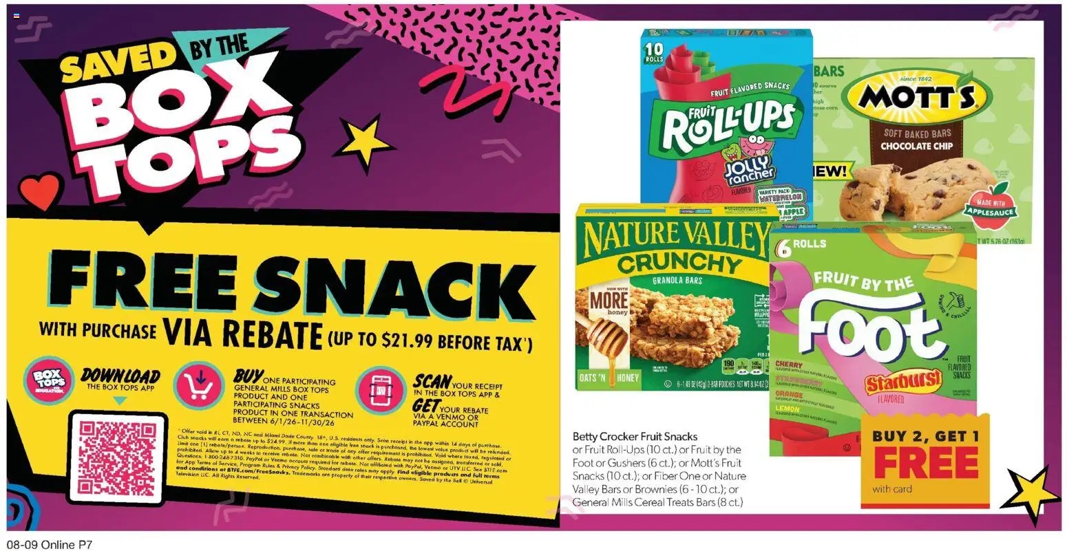 Family Fare Weekly Ad - NE - valid from 08/09/2026 | Page: 5 | Products: Chocolate, Fruit, Watermelon, Chocolate Chip