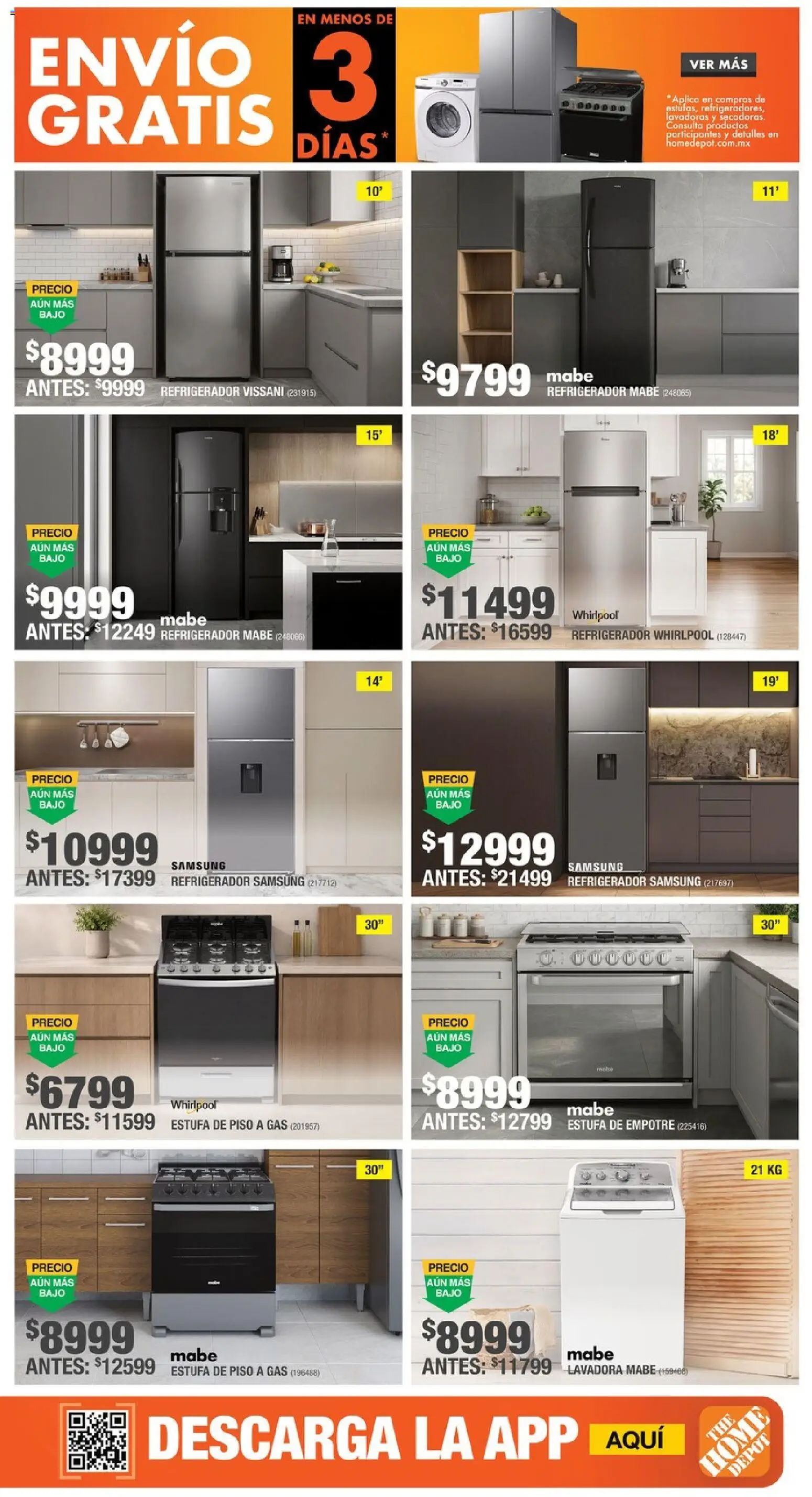 Nuevas ofertas de Home Depot válidas en toda la República Mexicana desde el 01/10/2026. ¡Encuentra las mejores ofertas en Home Depot catálogo! | Página: 2