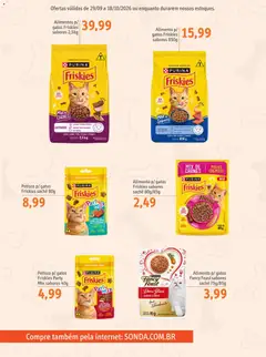 Sonda ofertas Pets - Pré-Visualização do folheto da loja Sonda, válido de 29/09/2026 | Página: 6 | Produtos: Cordeiro, Camarão, Carne, Alimentos