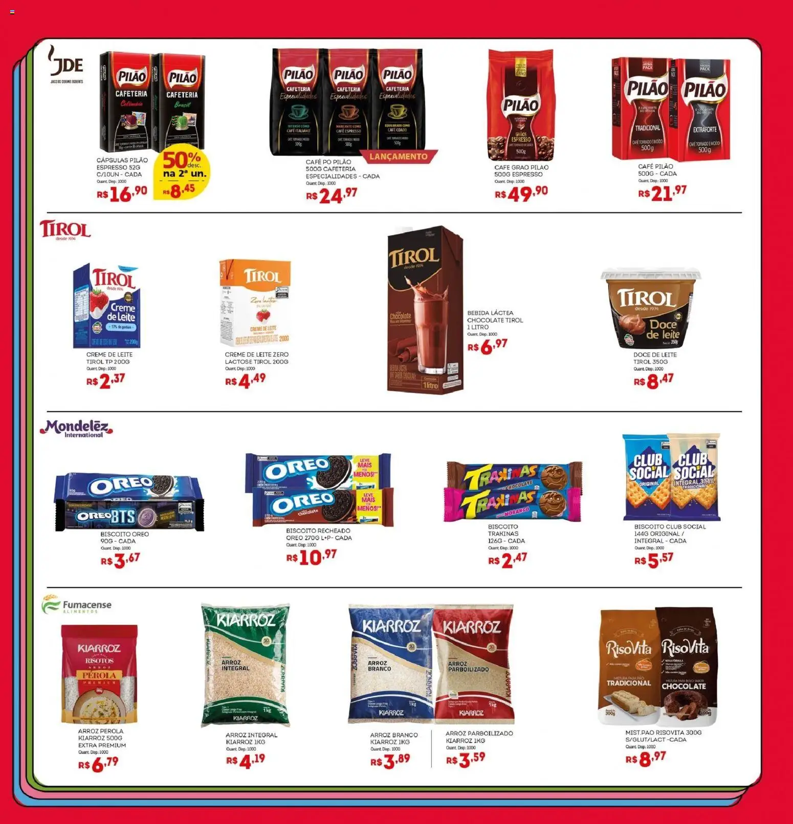 Bistek Supermercados Folheto - válido de 23/09/2026 | Página: 7 | Produtos: Pó, Creme de leite, Biscoito recheado, Doce de leite