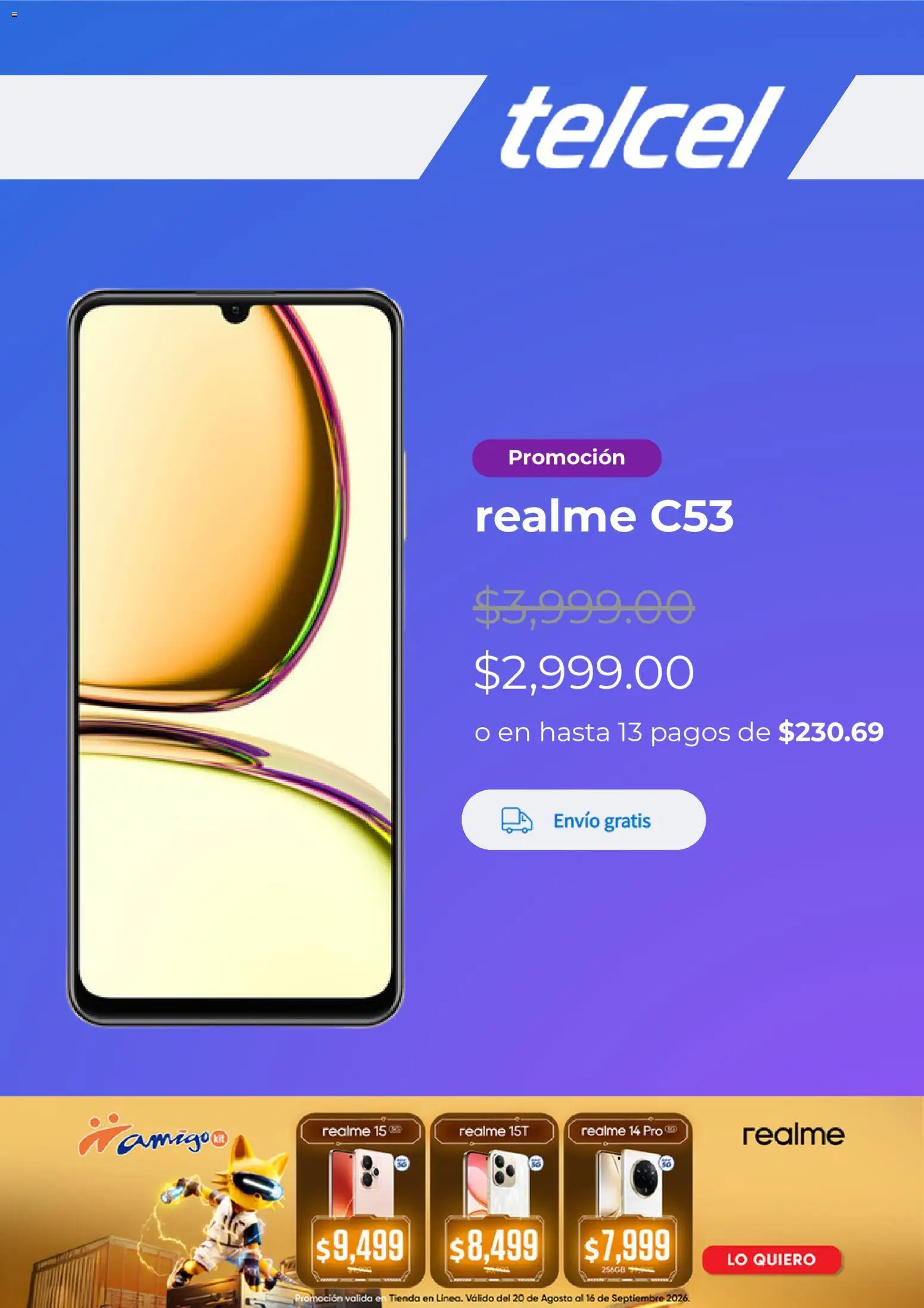 Nuevas ofertas de Telcel válidas en toda la República Mexicana desde el 21/09/2026. ¡Encuentra las mejores ofertas en Telcel catálogo! | Página: 4