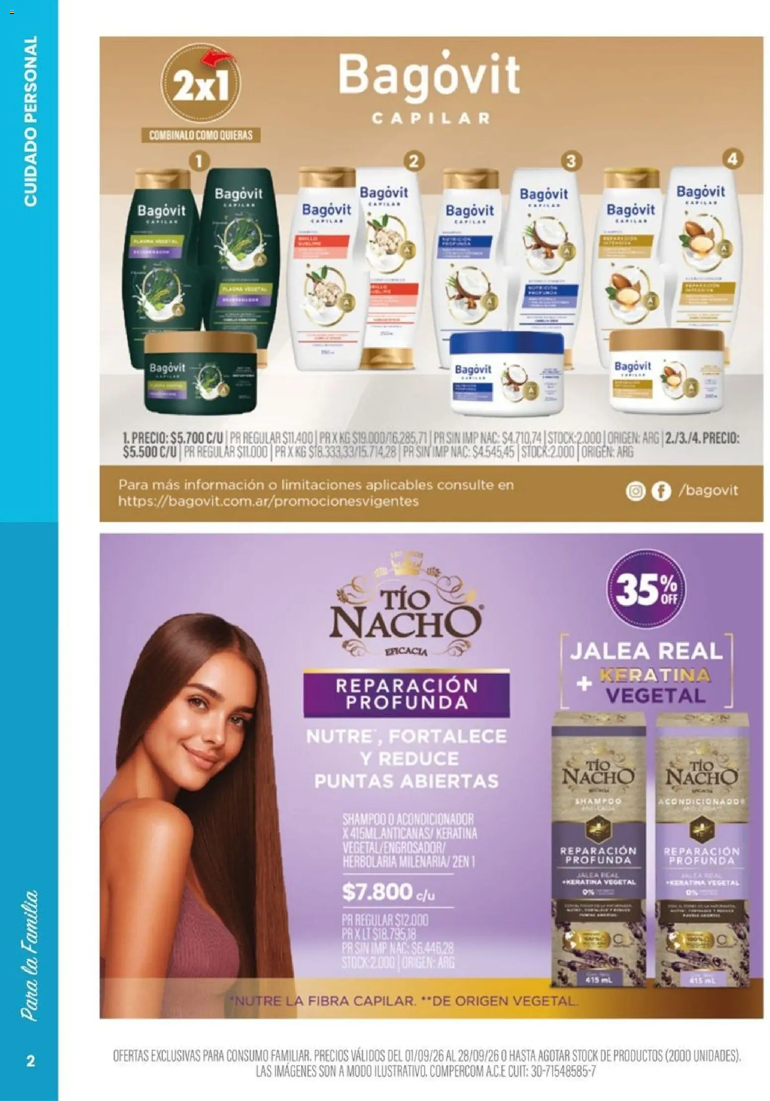Pigmento - Catálogo │ válido desde el 01/09/2026 | Página: 2 | Productos: Shampoo, Acondicionador