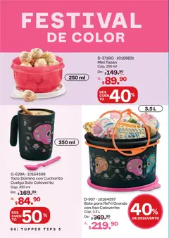Vista previa de Tupperware catálogo, nuevo folleto de la tienda, válido en México a partir del 20.04.2026 | Página: 86
