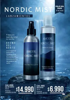 Vista previa Catálogo Amodil Campaña 9 válido desde el 05.05.2026 | Página: 163 | Productos: Papa, Fragancia, Eau de toilette, Bruma