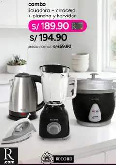 Vista previa de folleto Ripley catálogo de la Ripley válido desde 11.05.2026 | Página: 4 | Productos: Hervidor, Licuadora