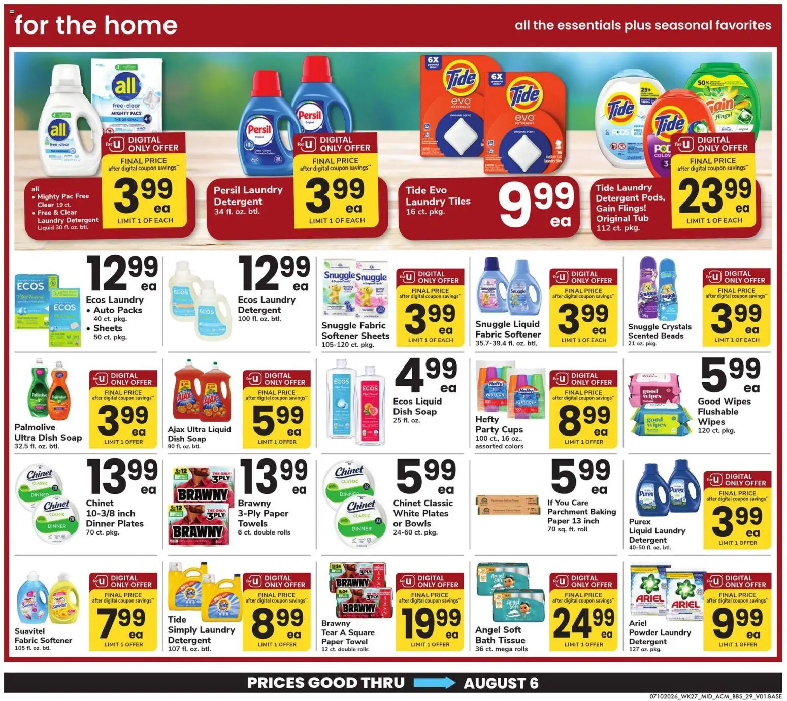 Acme Big Book of Savings - valid from 07/10/2026 | Page: 29 | Products: Bath, Powder, Soap, Fabric softener