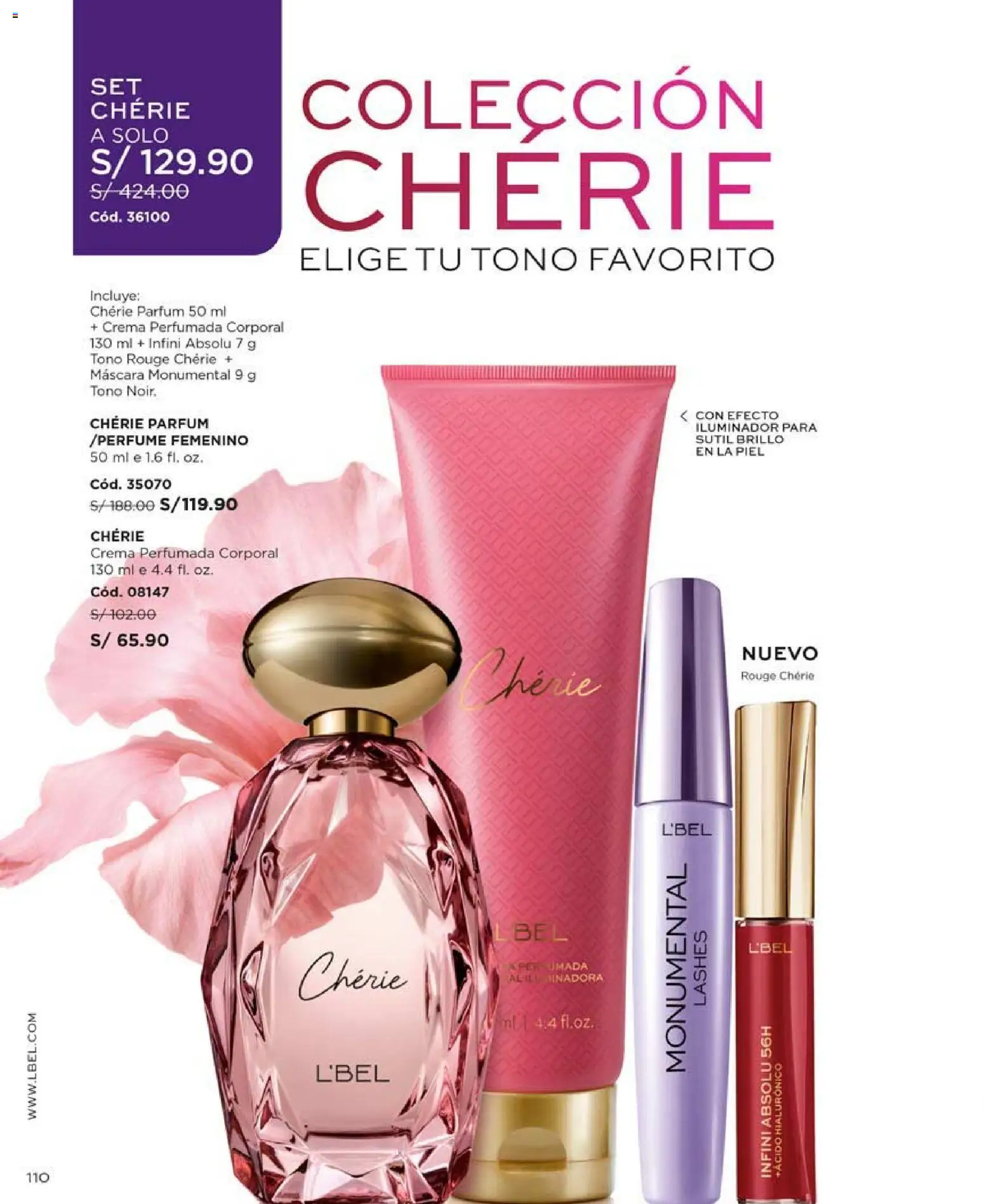 Catálogo L'Bel válido desde 20/06/2026 | Página: 110 | Productos: Máscara, Crema