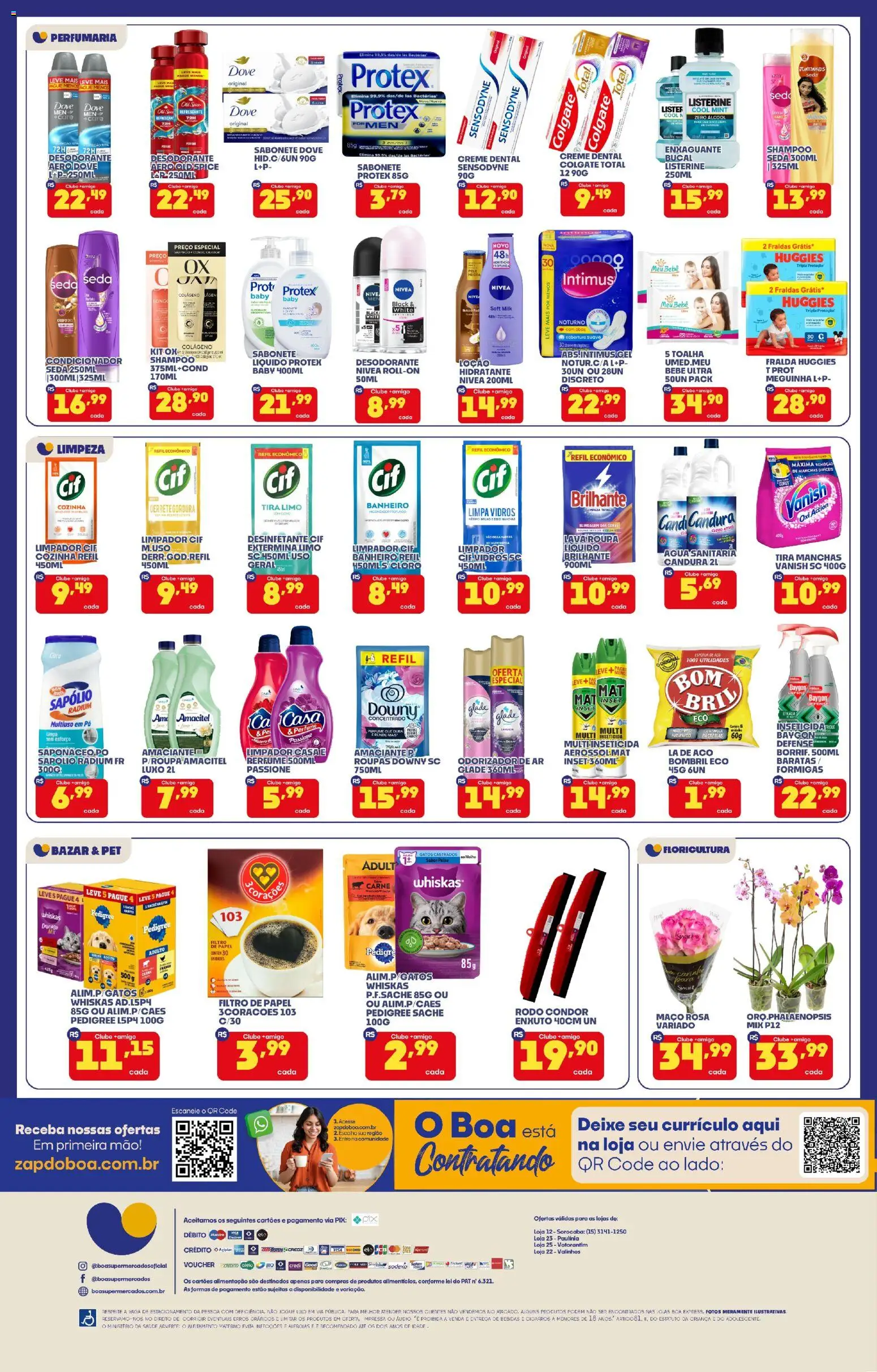 Boa Supermercados Folheto - válido de 25/09/2026 | Página: 4 | Produtos: Condicionador, Tira manchas, Creme, Rodo