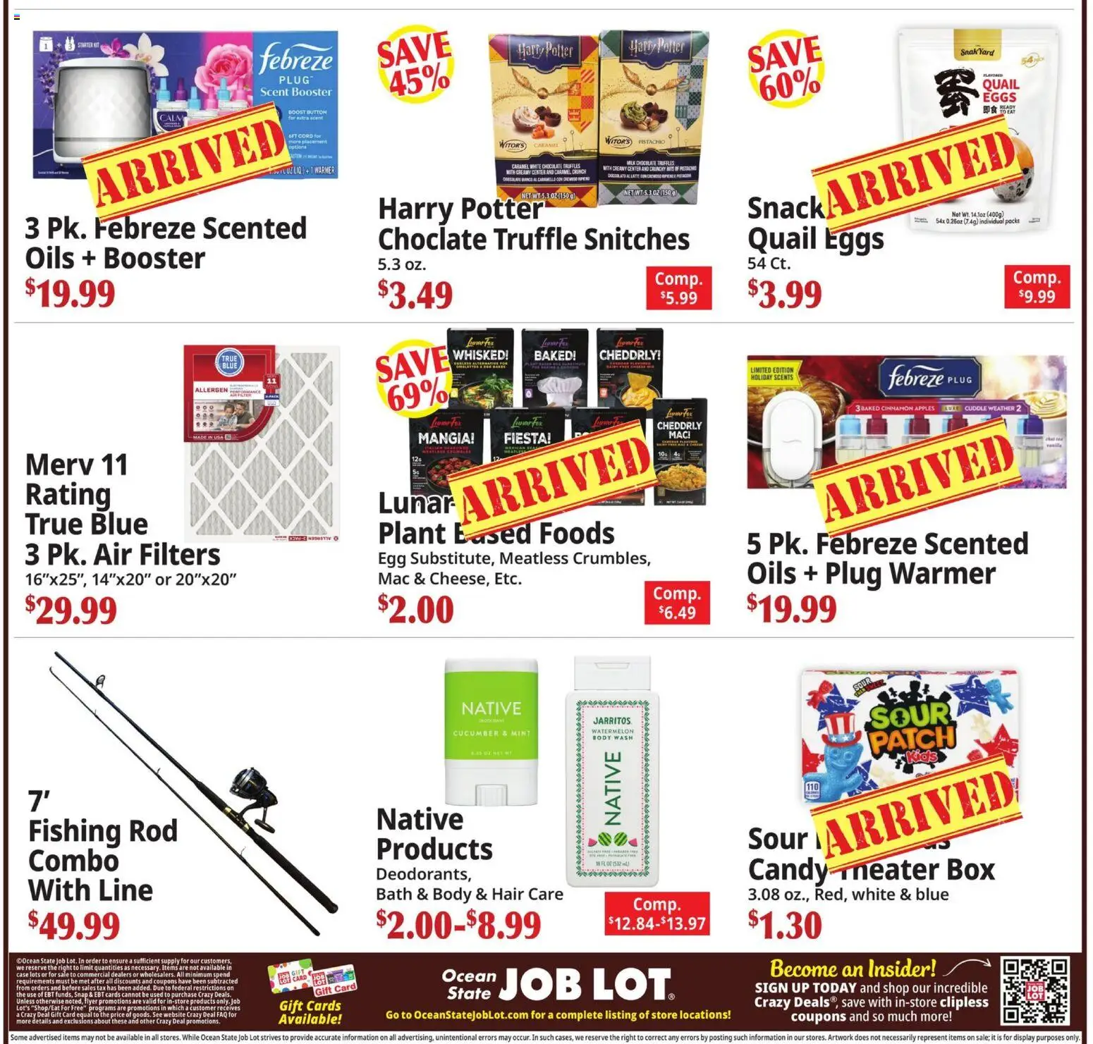 Ocean State Job Lot Ad - valid from 07/23/2026 | Page: 5 | Products: Milk, Eggs, Chocolate, Starter