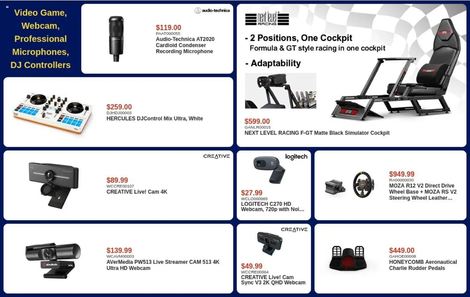 Canada Computers flyer valid from Jul 14, 2026 | Page: 8 | Products: Video, Microphone