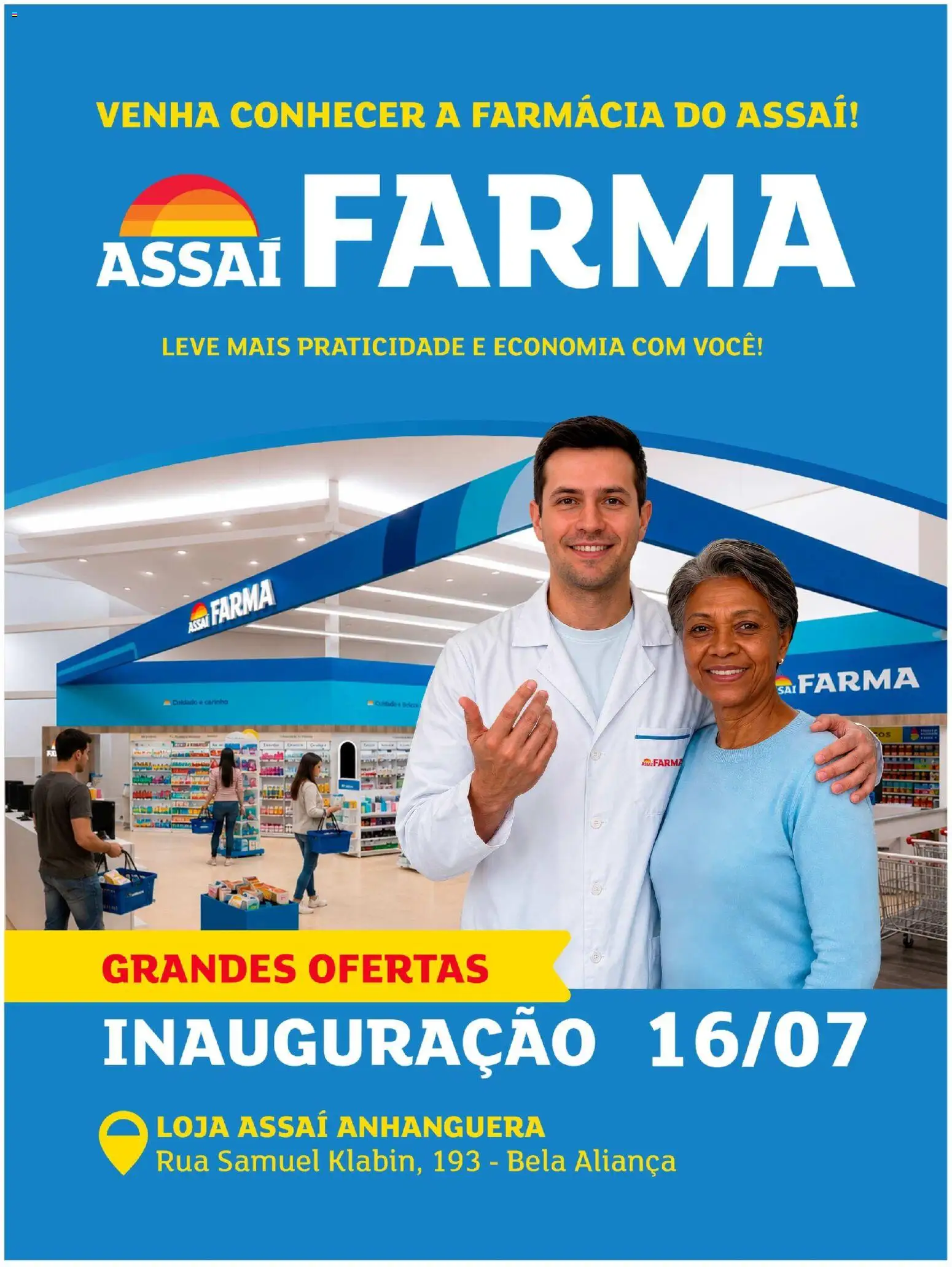Assaí Atacadista Folheto - válido de 16/07/2026 | Página: 1 | Produtos: Aliança