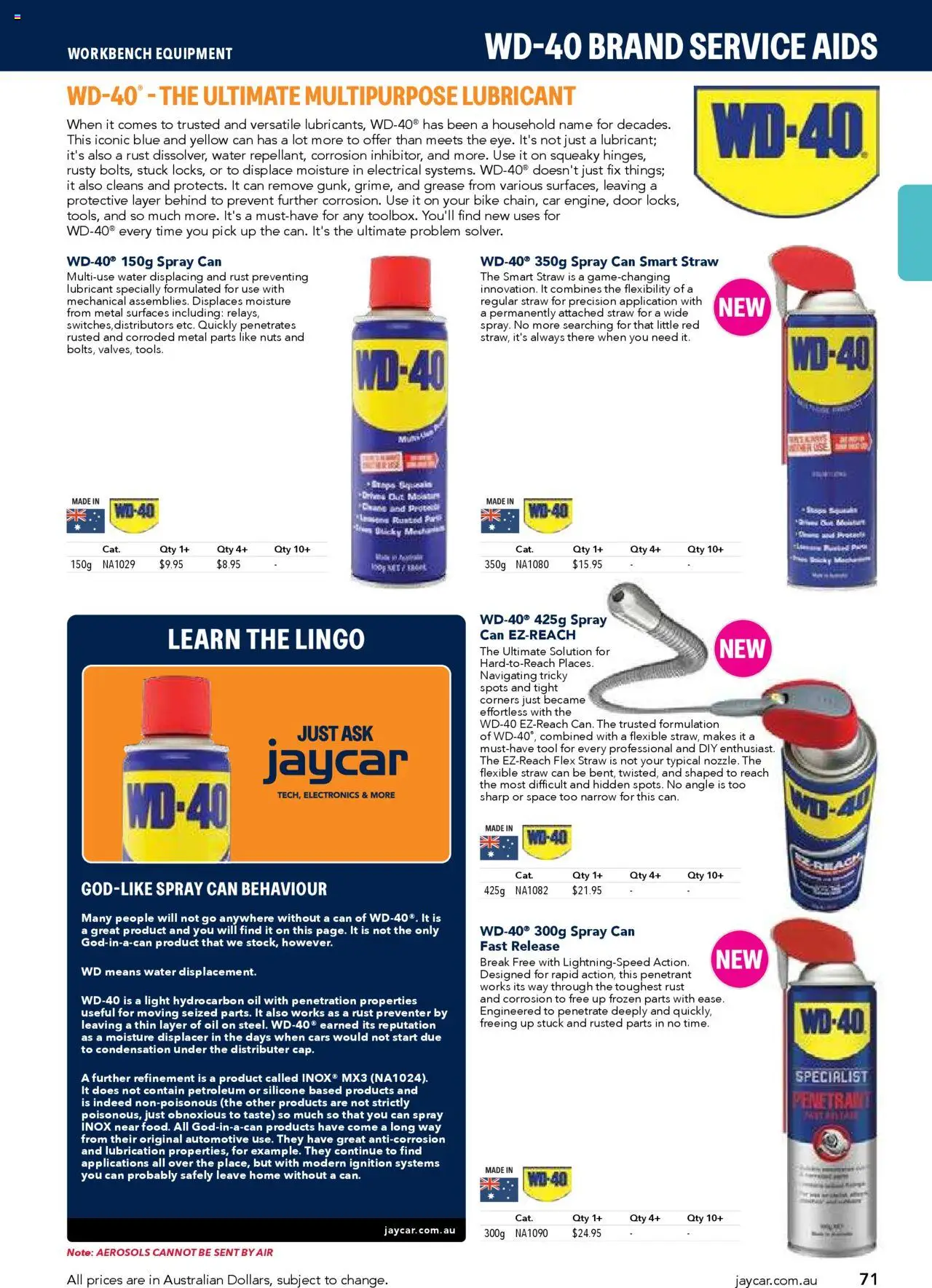 Jaycar catalogue - valid from 09/07/2025 | Page: 71 | Products: Household, Oil, Nuts, Water